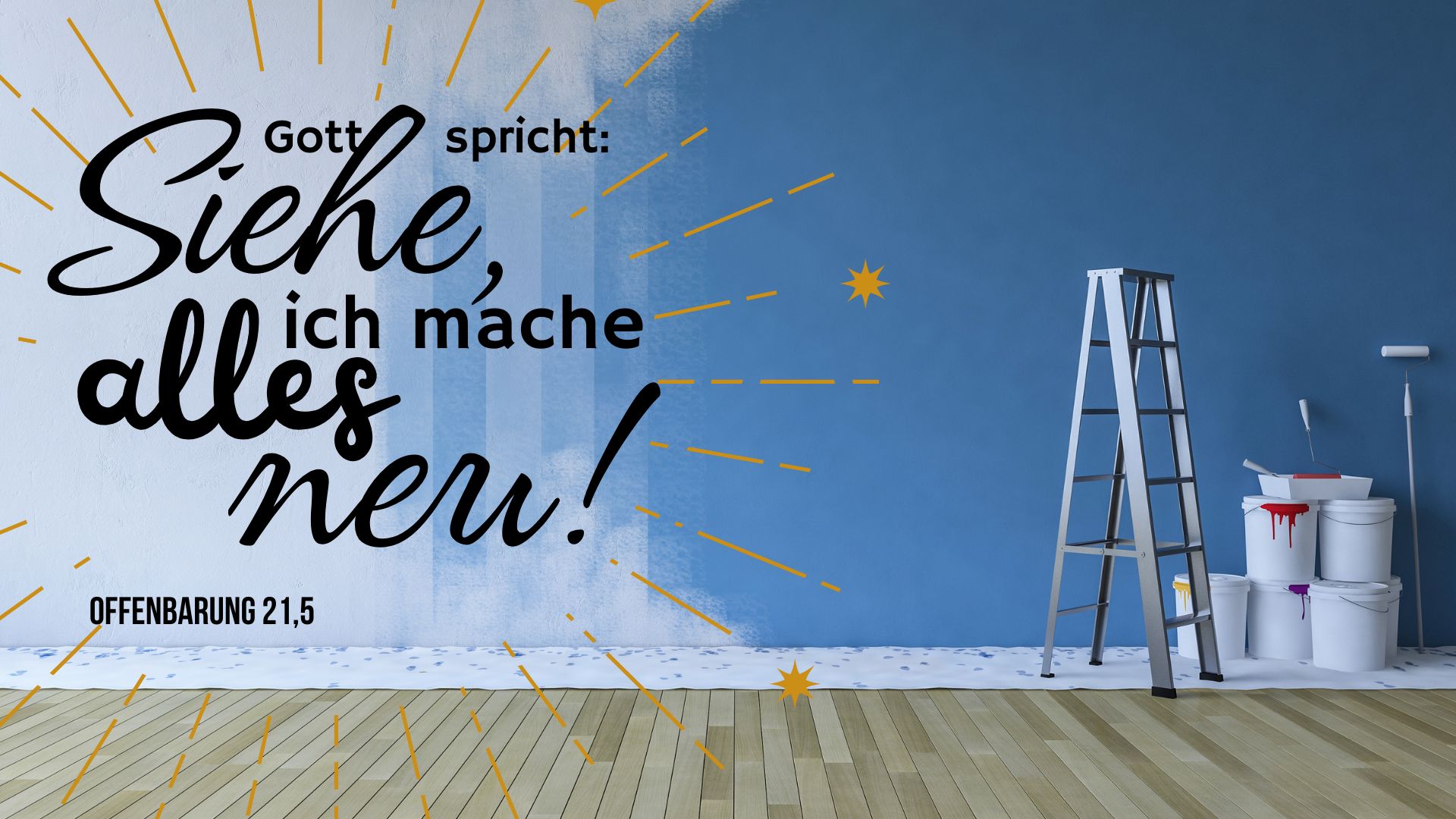 Jahreslosung 2026 | Siehe, ich mache alles neu! | Gottesdienst am 04.01 ...